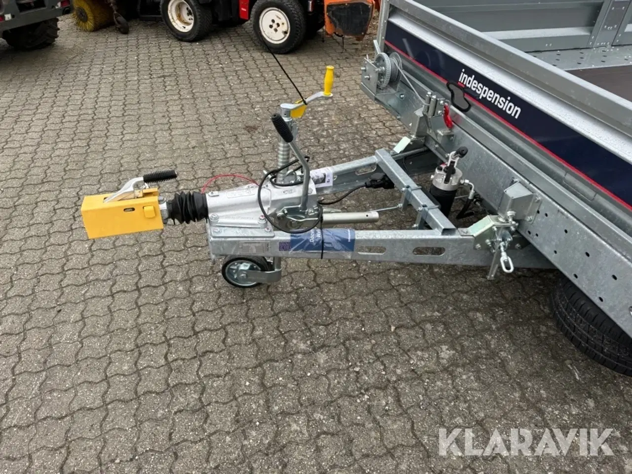 Billede 12 - 3 akslet tiptrailer Indespension HU12