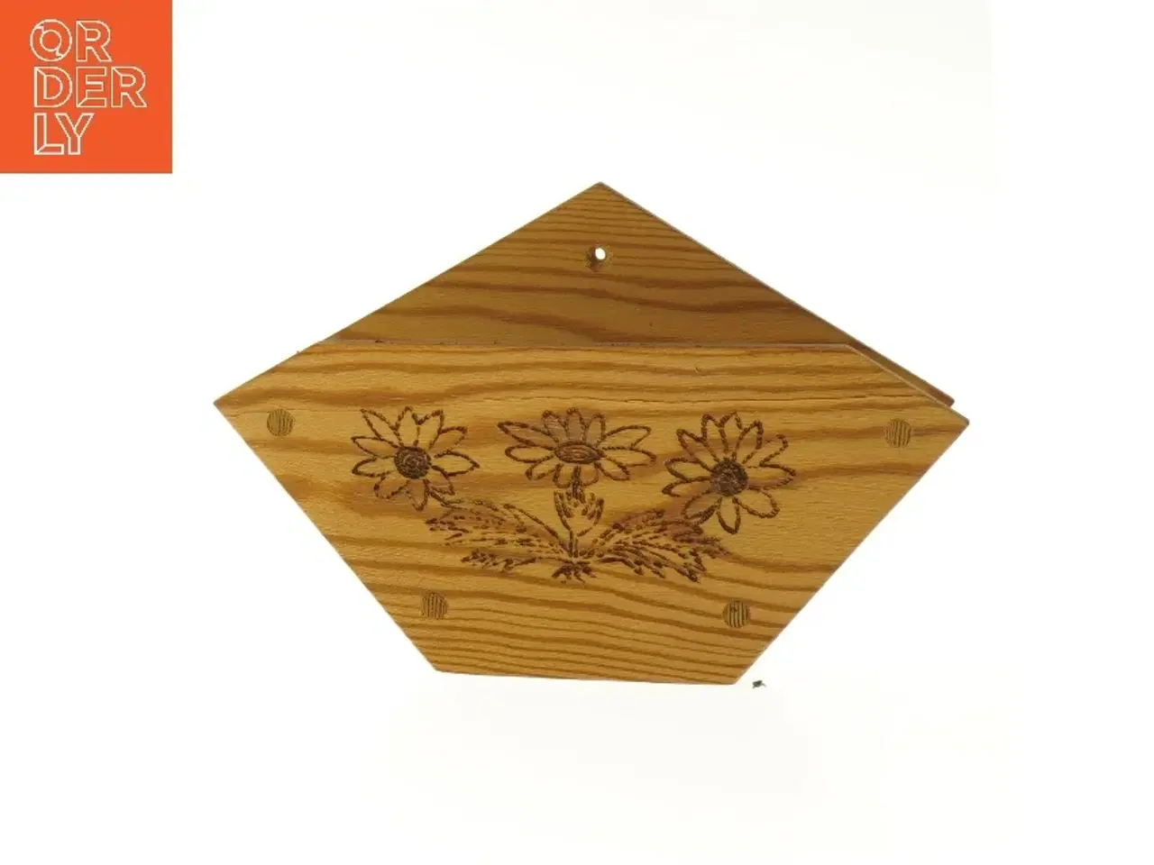 Billede 4 - Træholder til kaffefiltre (str. 14,5x22x7 cm)