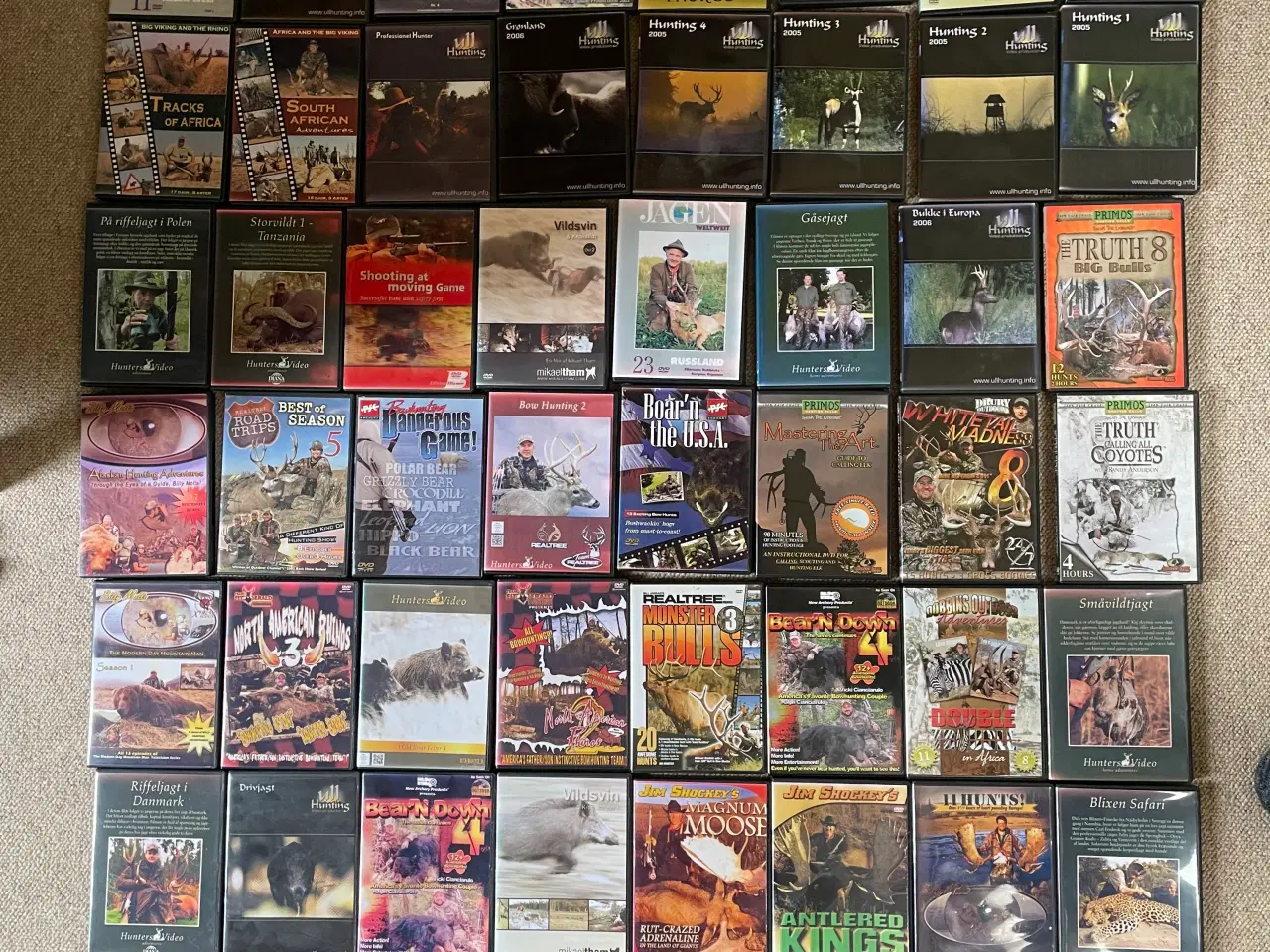 Billede 2 - Jagt videoer 92 stk. dvd’er 