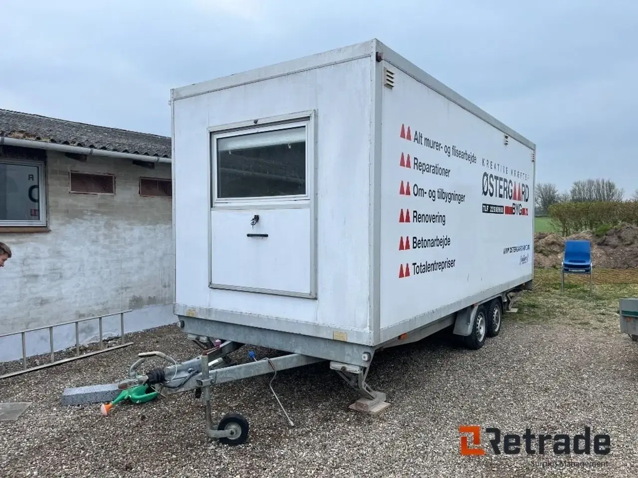 Billede 1 - - - - Biltrailer VA1301 skurvogn