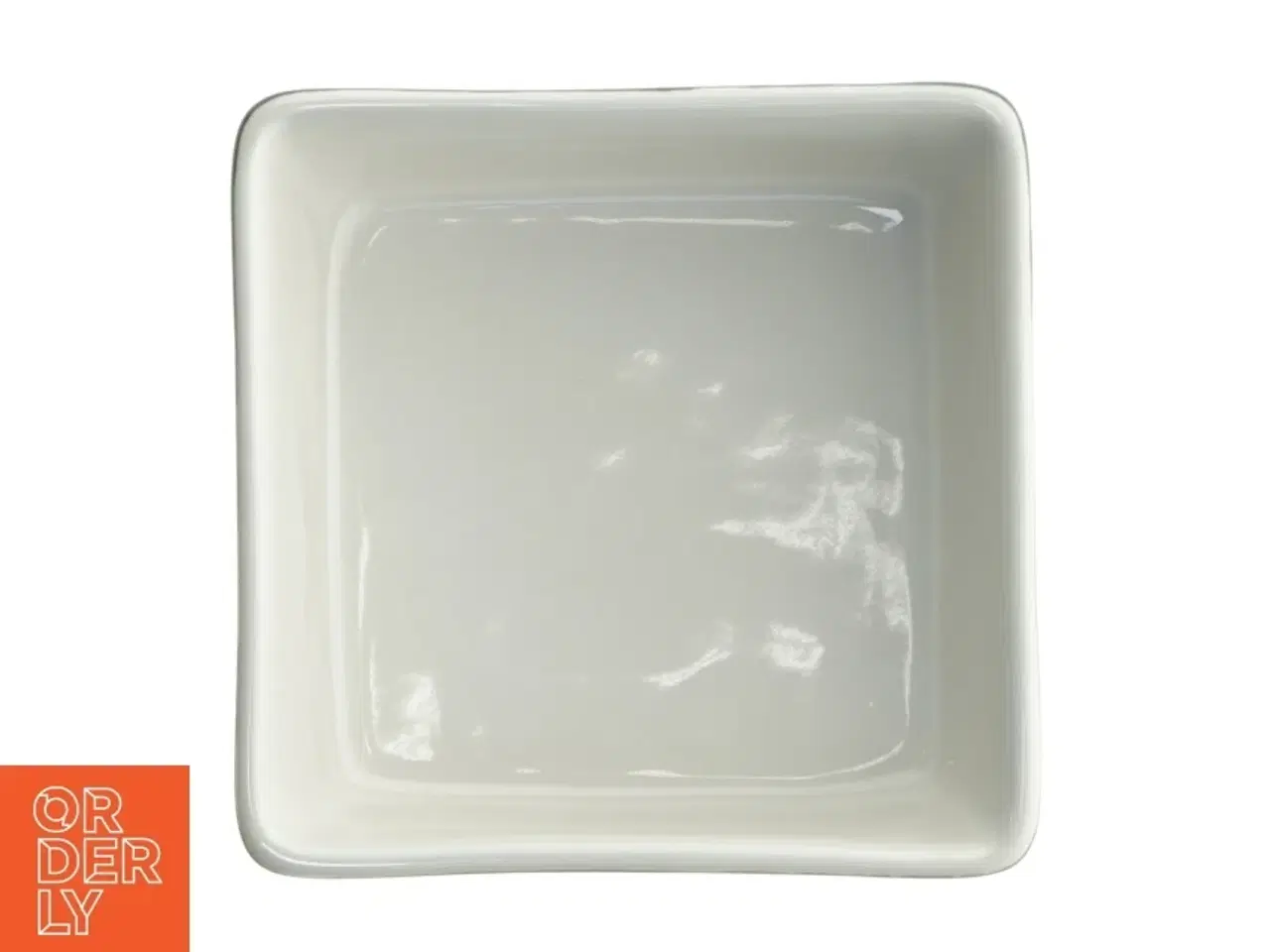 Billede 7 - Kvadratiske fade i hvid porcelæn