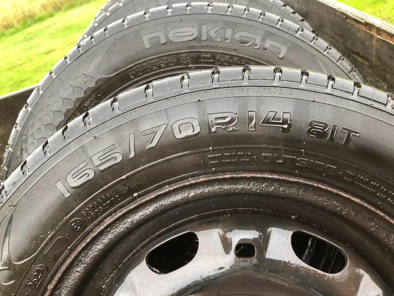 Billede 4 - 90%dæk  5 huls fælge 