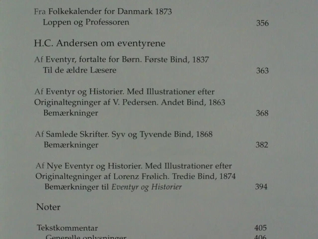 Billede 6 - eventyr og historier 3 1862-1873 samlede værker 3,