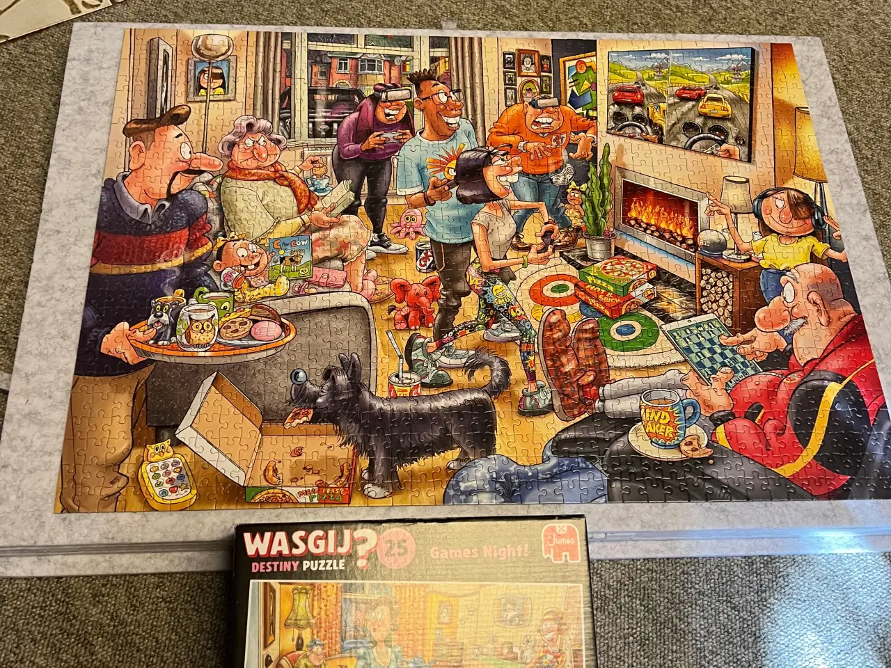 Billede 1 - Puslespil med 1000 brikker