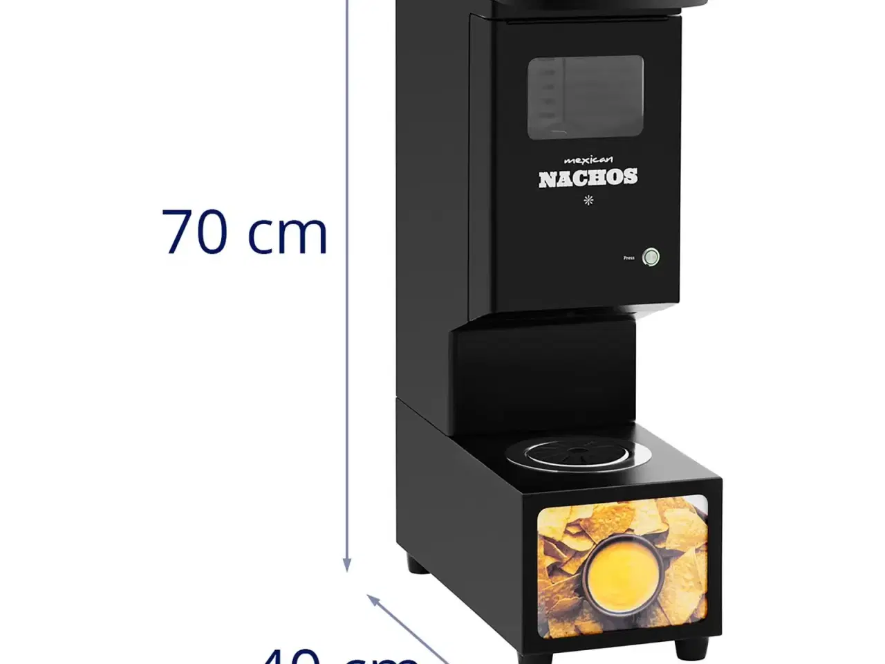 Billede 9 -  Ostesovs Dispenser med Varme – 3,5 L – Sort