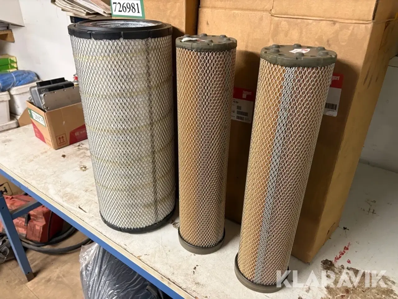 Billede 3 - Luftfiltre - passer til case 821E