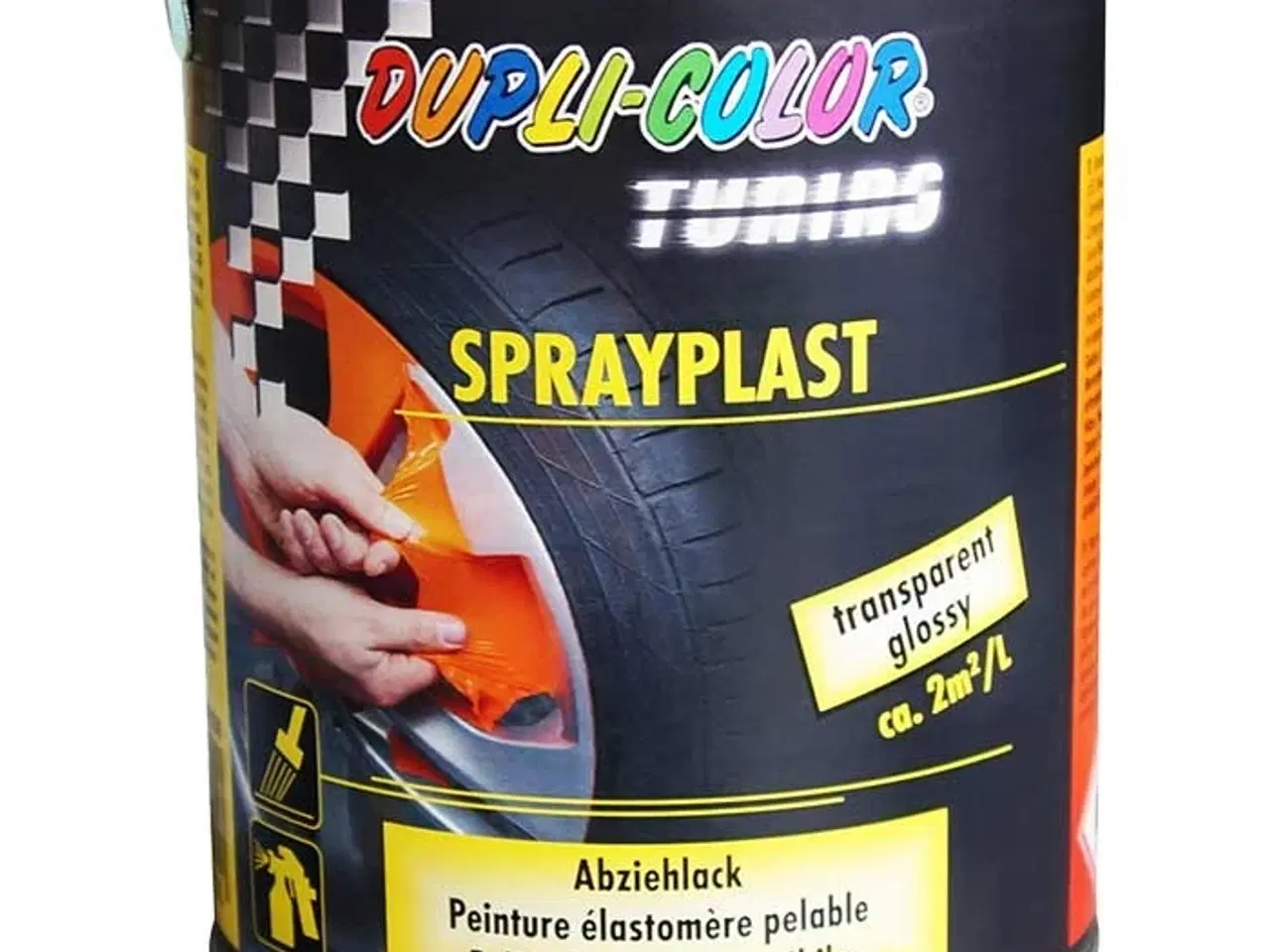 Billede 1 - Motip sprayfolie transparent 750 ml