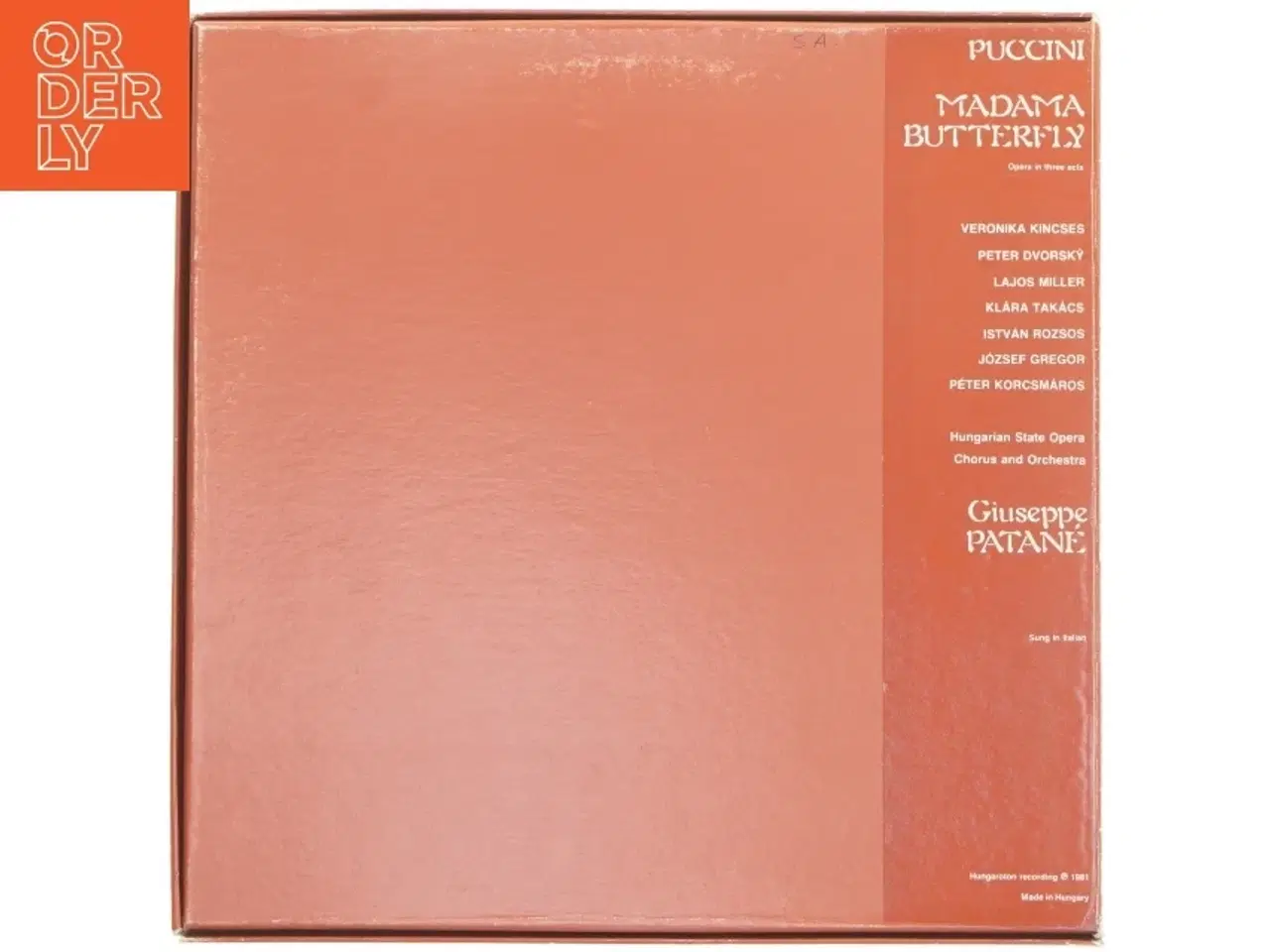 Billede 3 - Puccini Madama Butterfly LP box fra Hungaroton