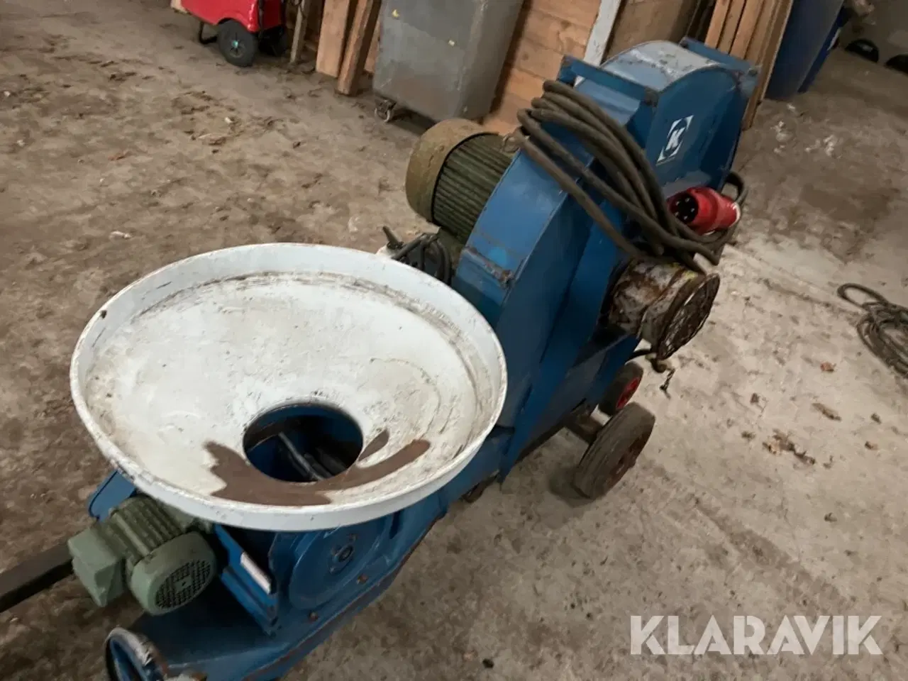 Billede 12 - Kornblæser Kongskilde TRL150 med cellesluse CAD20-2