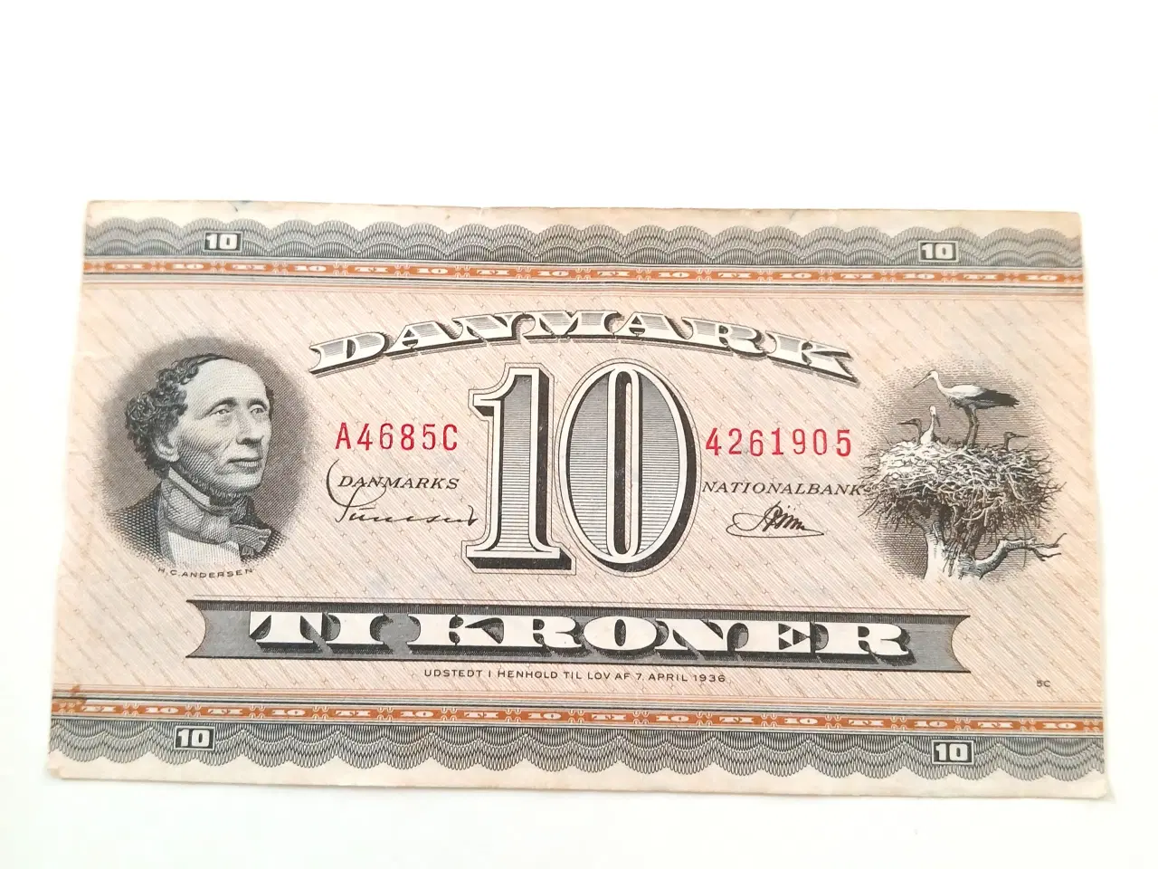 Billede 1 - 10 krone seddel