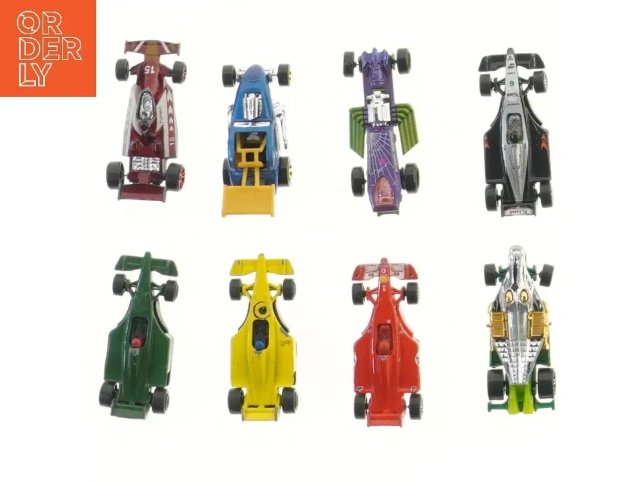 Billede 1 - Racerbiler - 8 stk