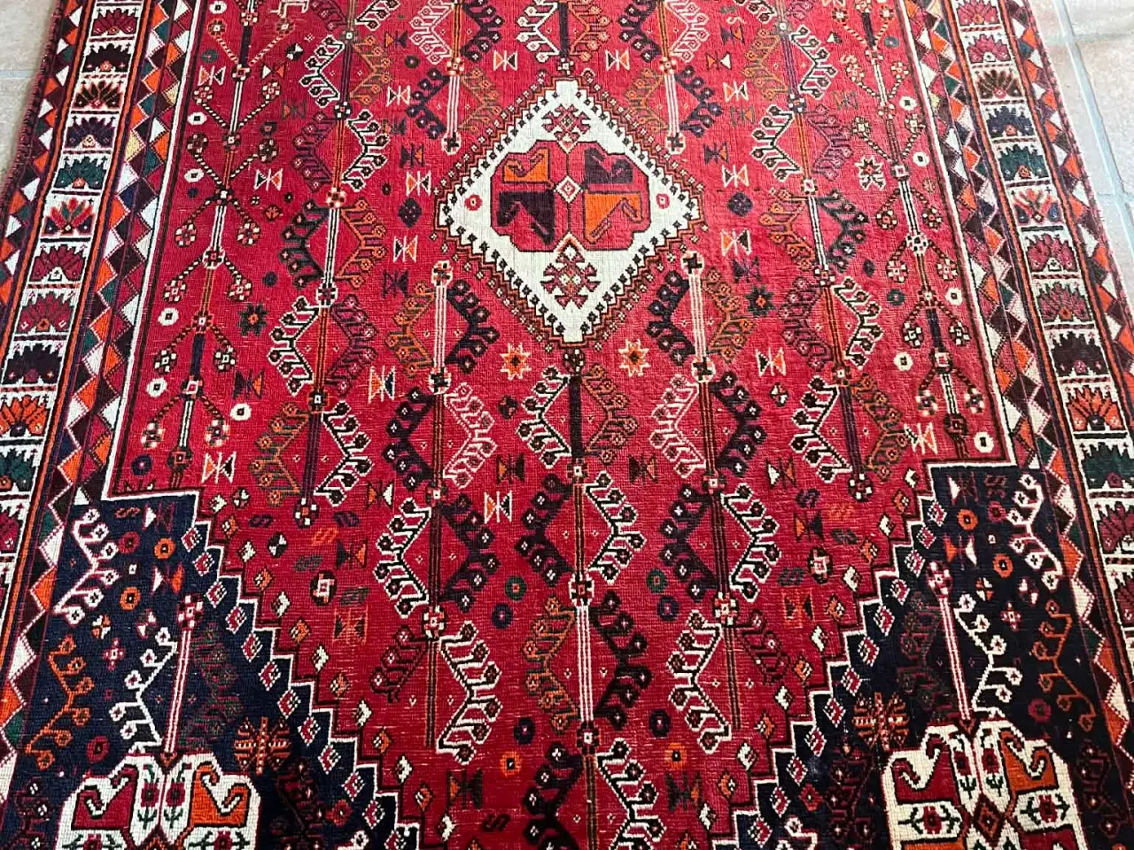 Billede 1 - Ægte håndknyttet tæppe Ghashghai