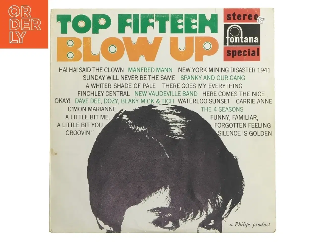 Billede 1 - Top Fifteen Blow Up LP fra Fontana