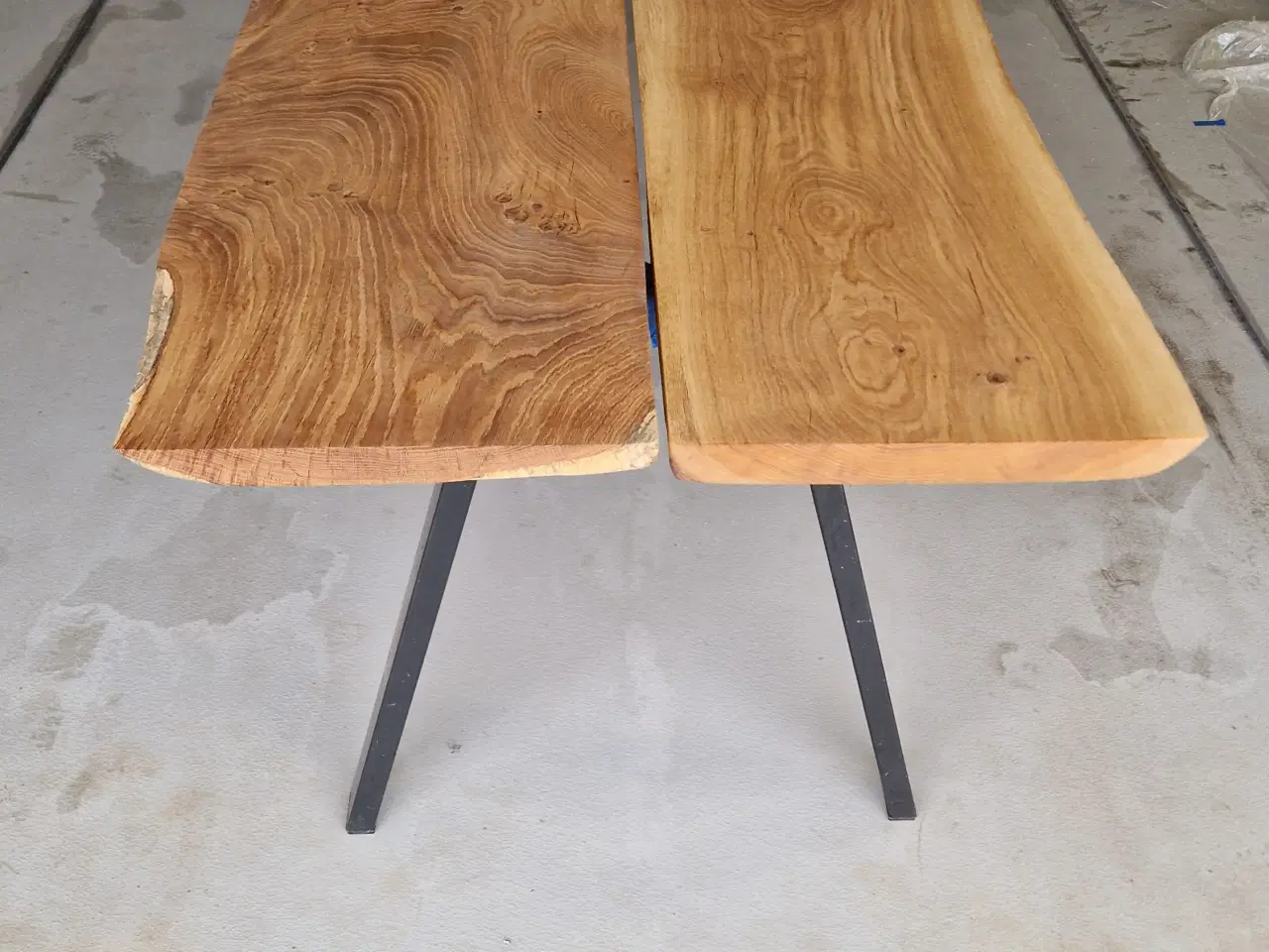 Billede 1 - Plankebord I massive Eg
