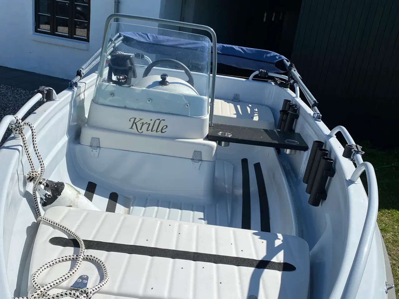 Billede 2 - Terhi 4110 med 25hk Yamaha og nysynet trailer 