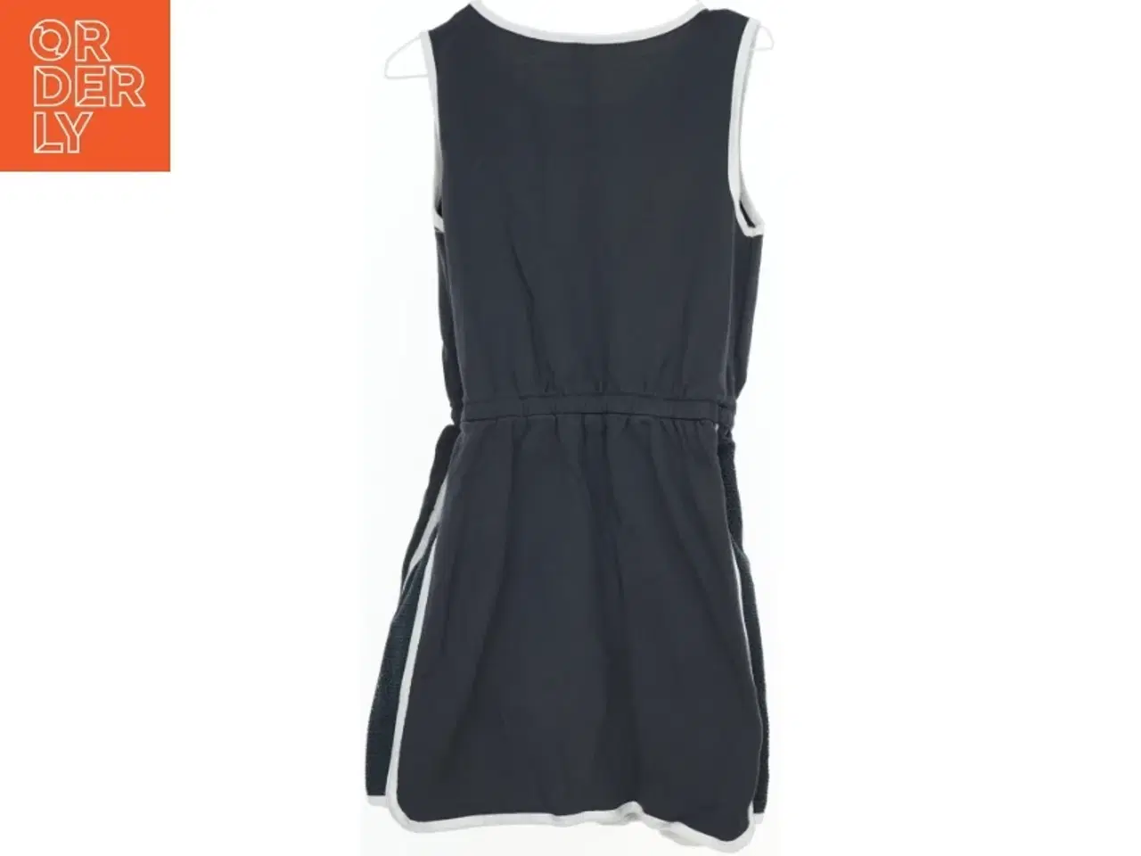 Billede 2 - Blå kjole med hvid-brown stribe fra Youth (str. 140)