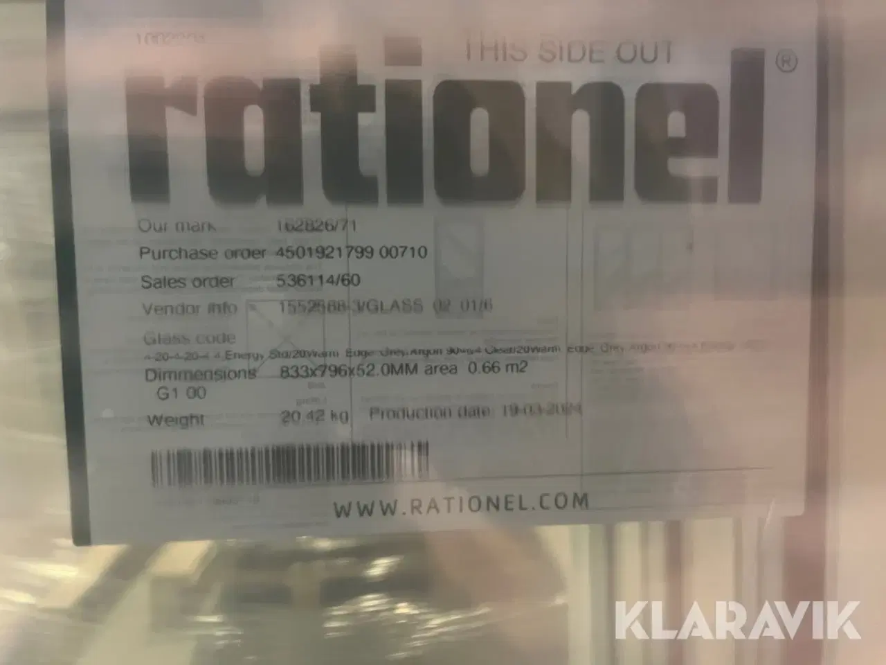 Billede 8 - Vinduer Rationel Træ/alu hvid indvendigt, antracit udvendigt. 5 styks