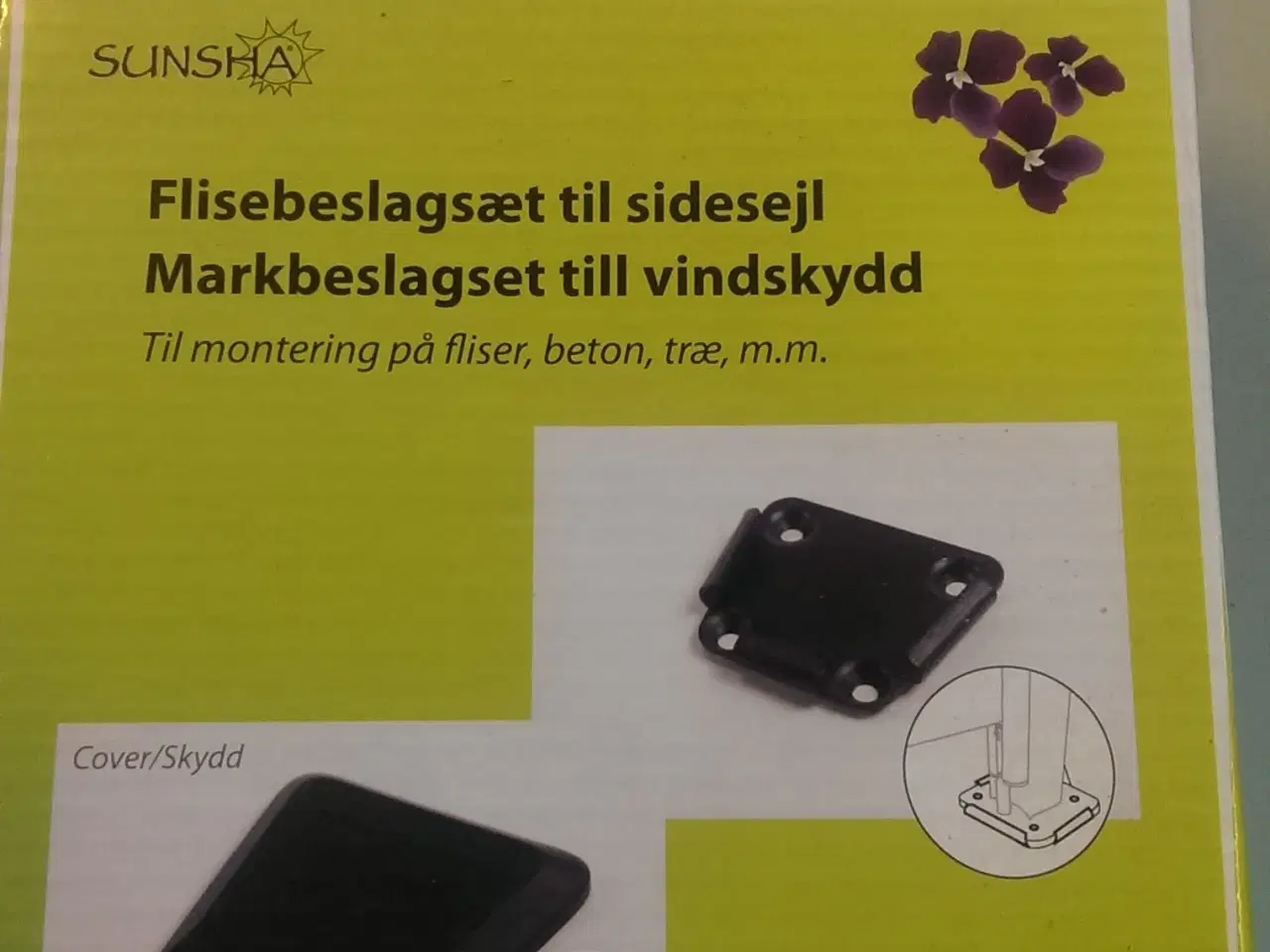 Billede 1 - Flisebeslagsæt