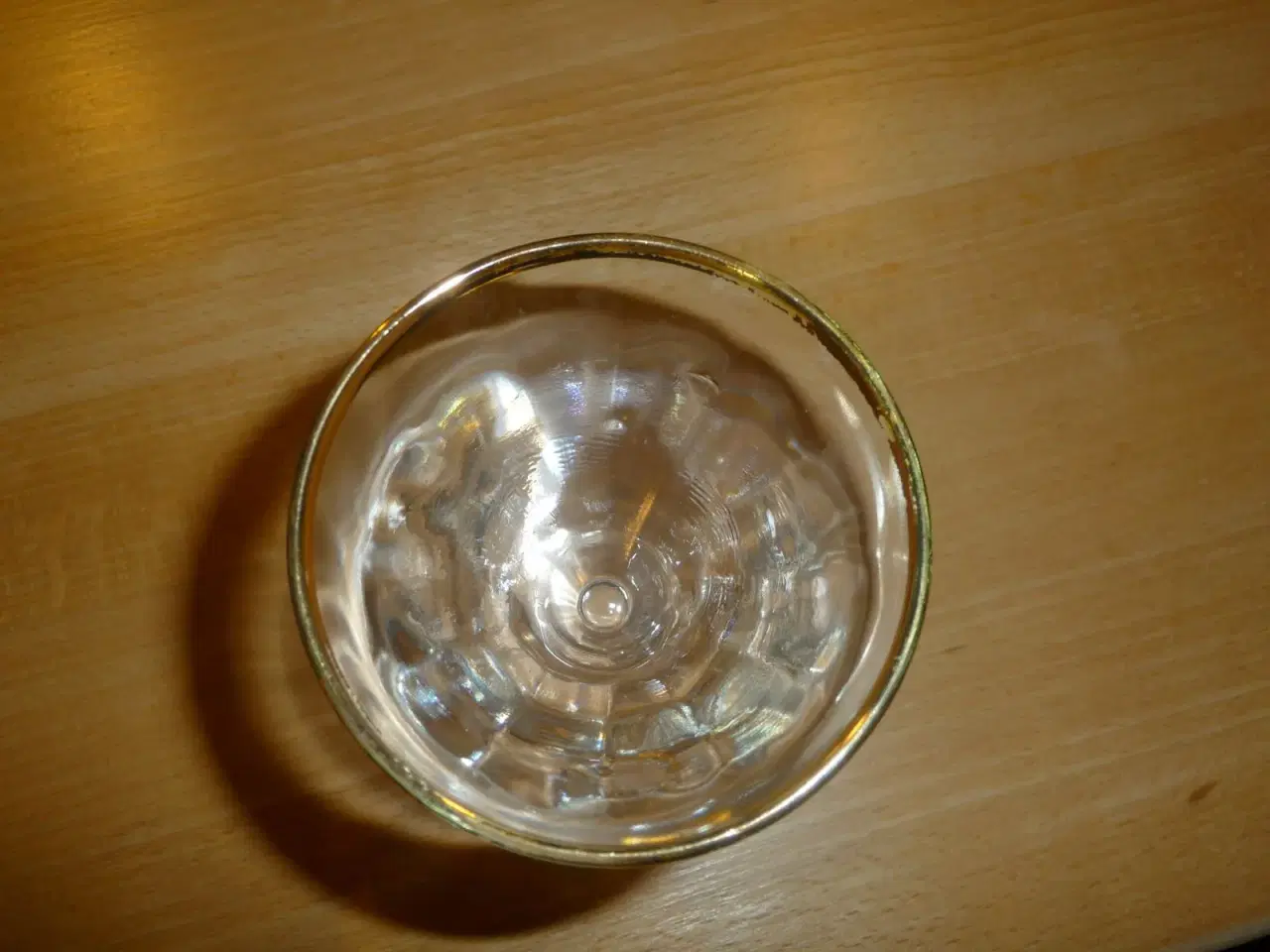 Billede 4 - glas med guld kant
