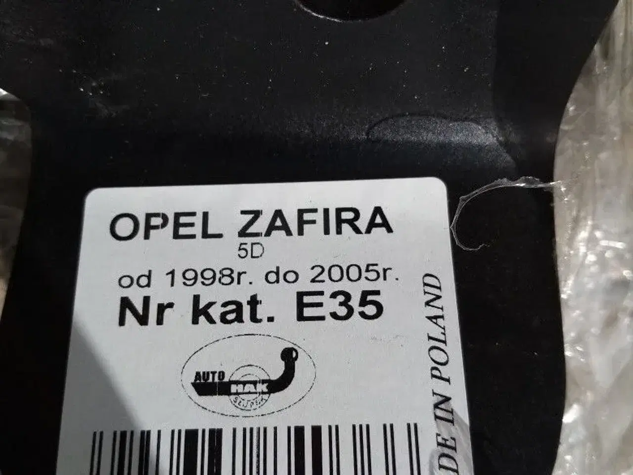 Billede 1 - Anhængertræk Opel Zafira A