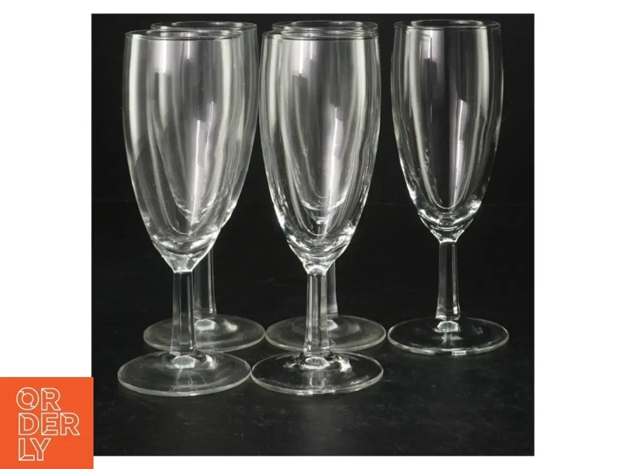 Billede 1 - Champagneglas (5 stk) (str. 16 cm)