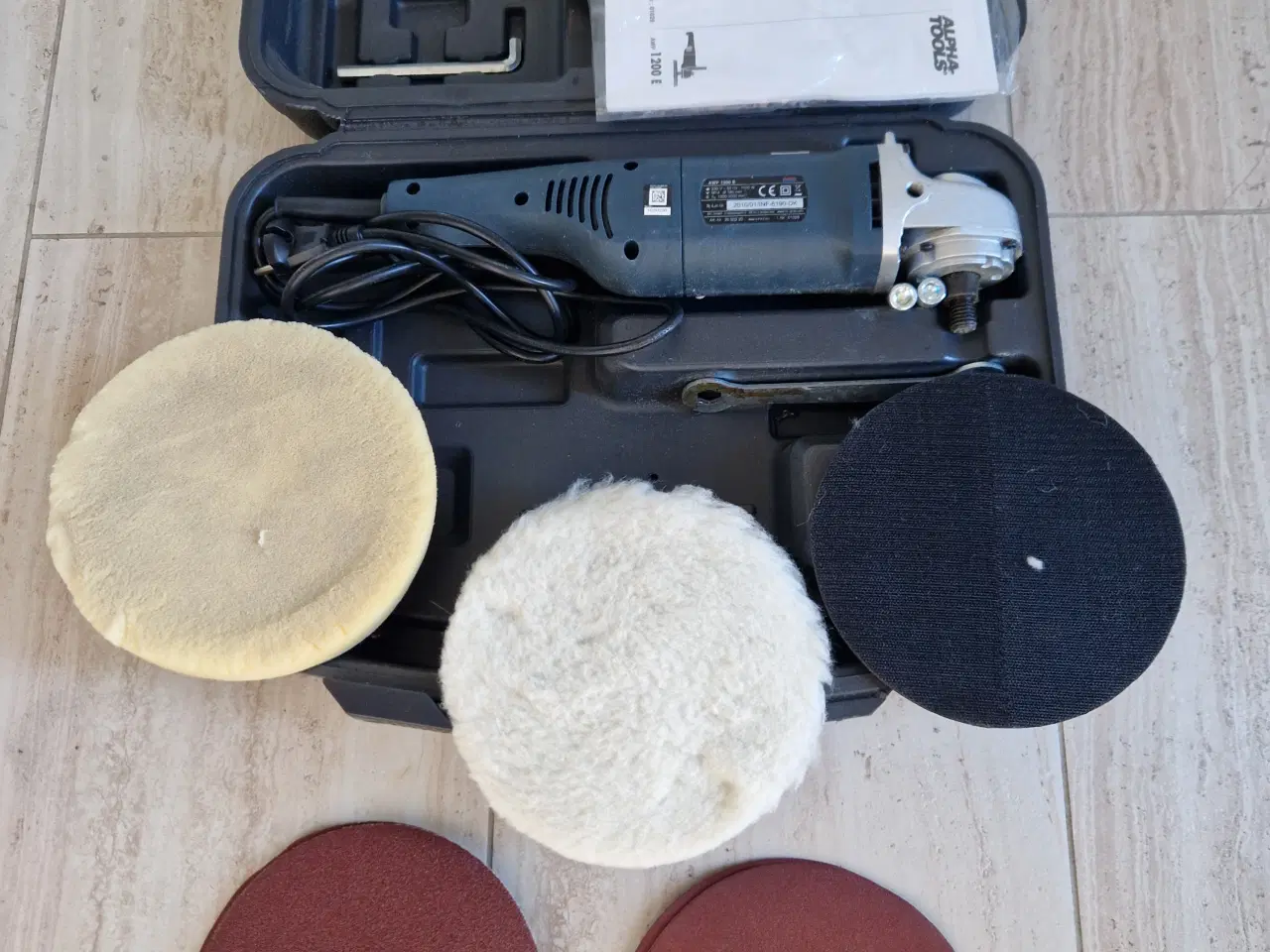 Billede 2 - Alpha Tools Polermaskine AWP 1200E