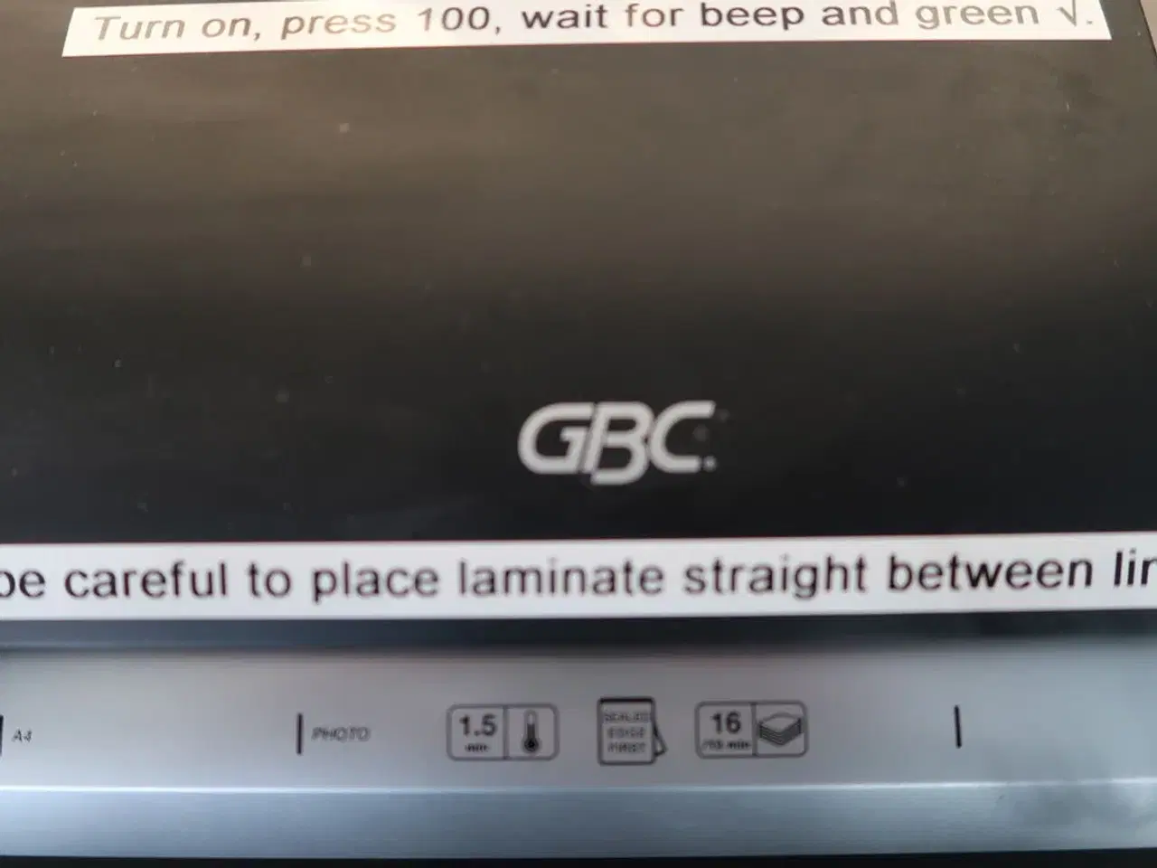 Billede 2 - Lamineringsmaskine GBC Fusion 3000L