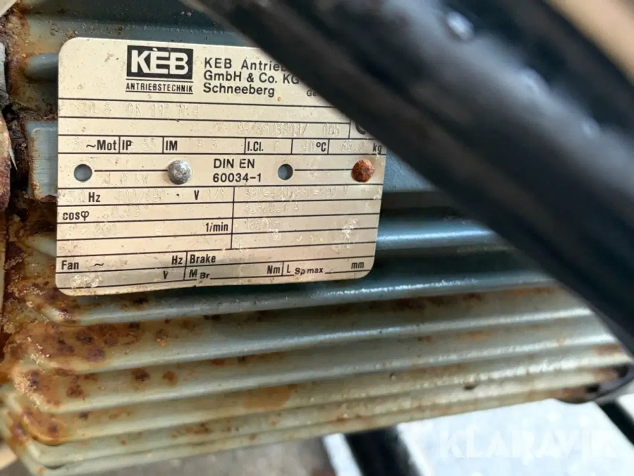 Billede 10 - Elmotor med PTO-drev