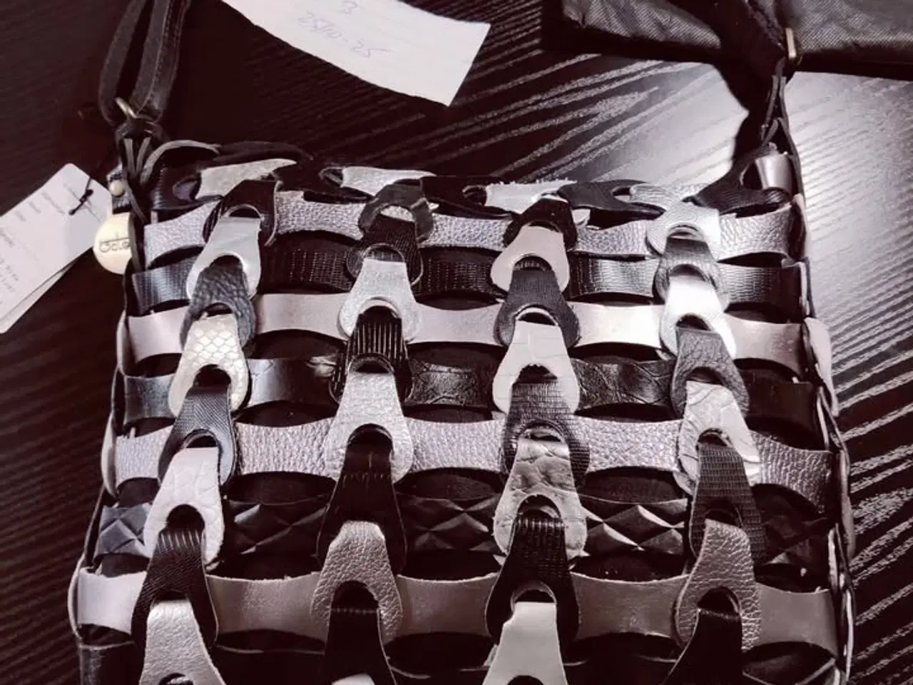 Billede 1 - Octopus Aida taske sort/sølv - ny