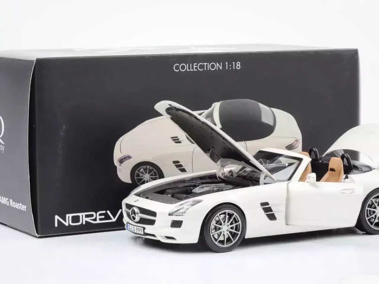 Billede 5 - 1:18 Mercedes SLS AMG Roadster 2011 R197