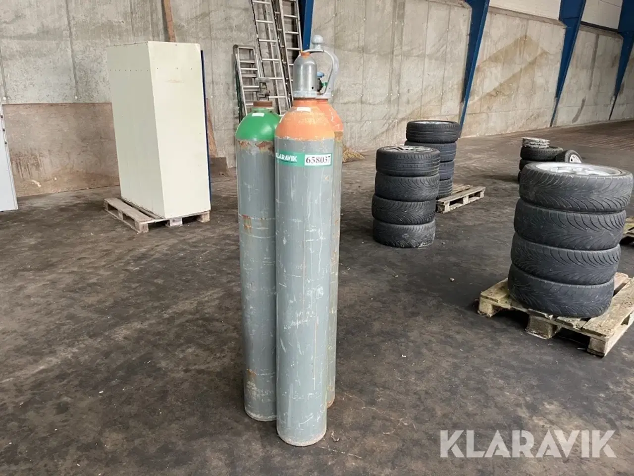 Billede 1 - Gasflasker  3 styk