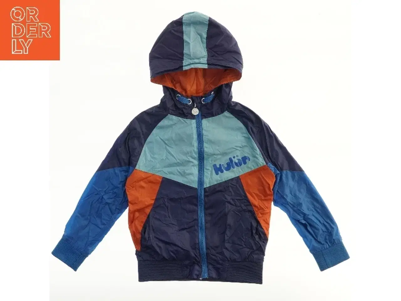 Billede 1 - Hættetrøje med farvet mønster fra Kulr (str. 116)