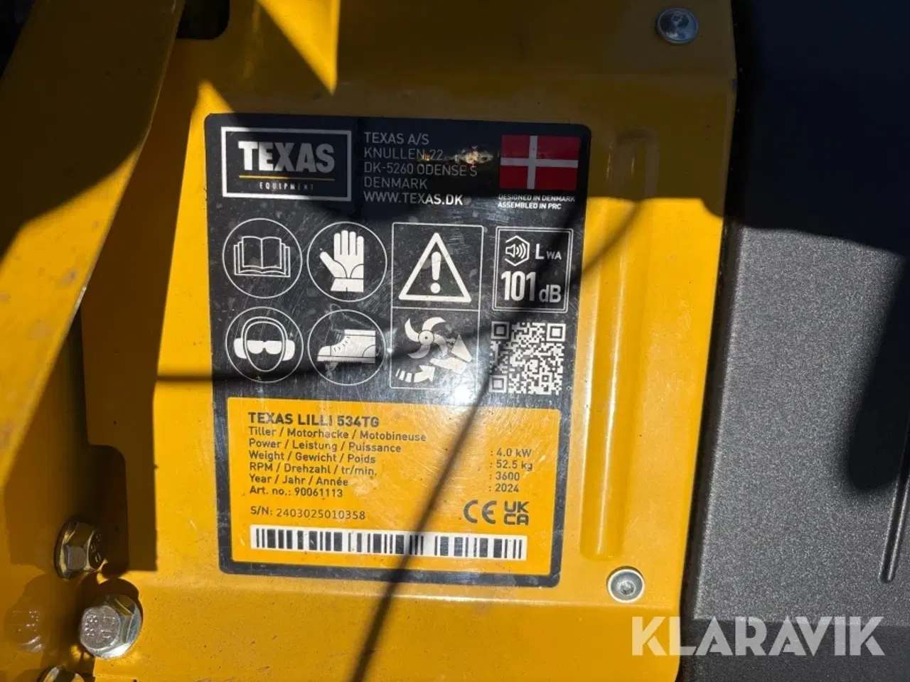 Billede 9 - Havefræser Texas TG718D