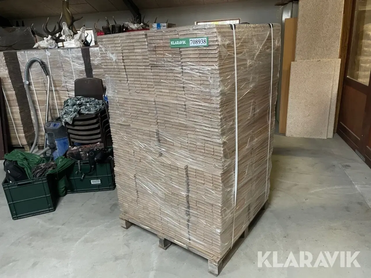 Billede 4 - Gulv Eg sildebensparket 65,52 kvadratmeter