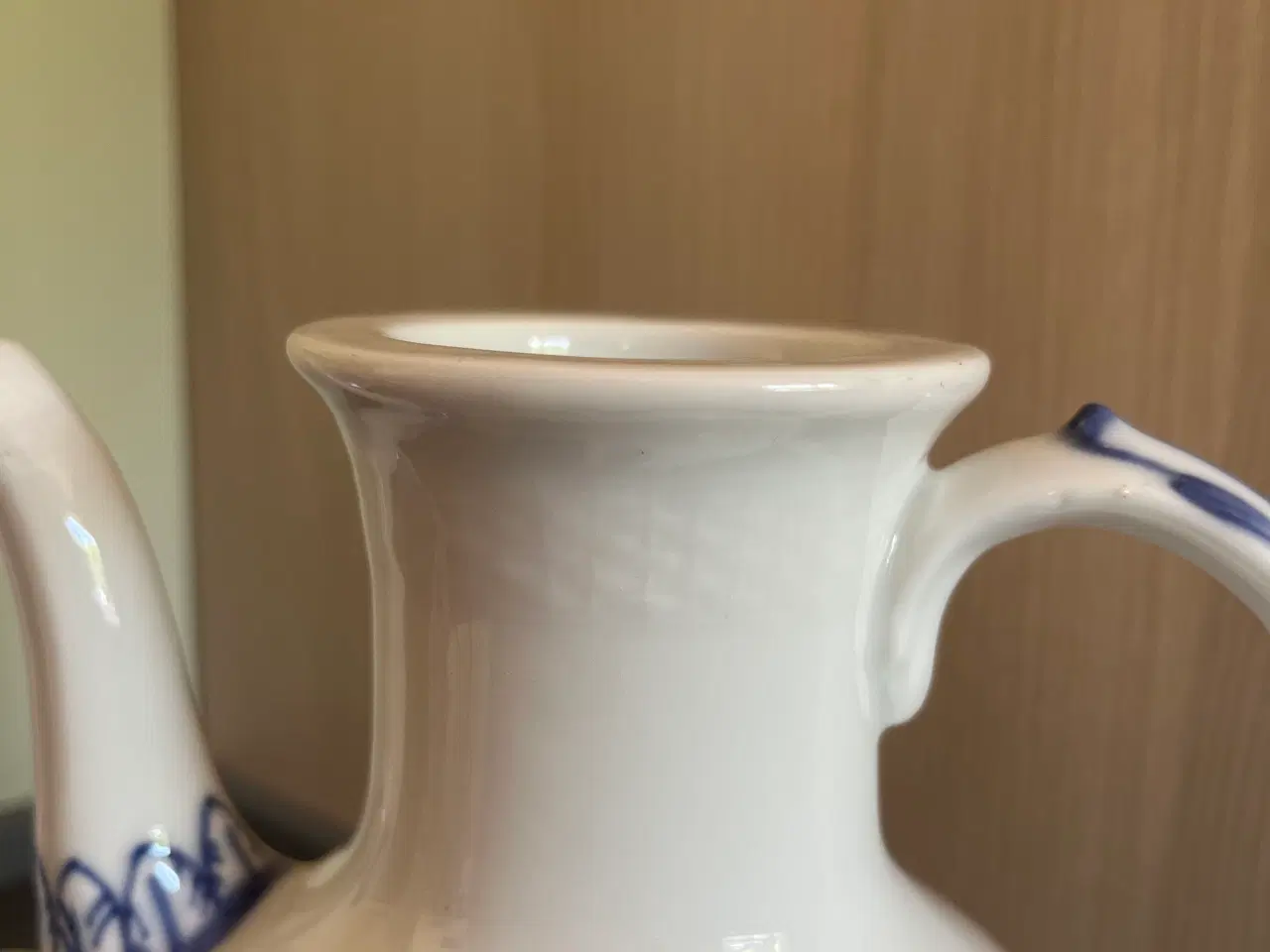 Billede 5 - Blå blomst kaffekande 