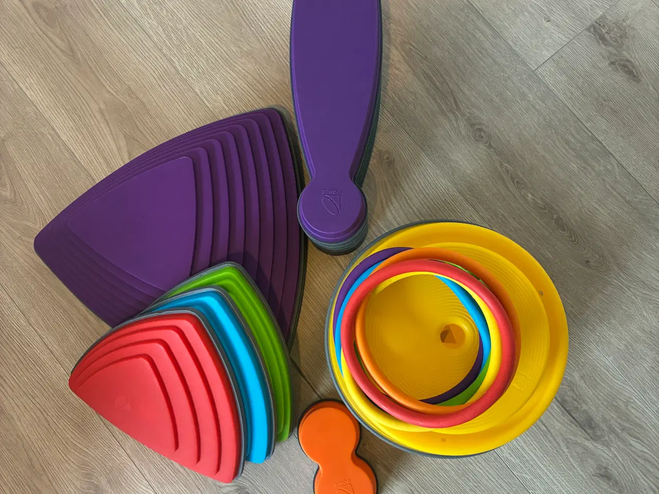 Billede 2 - Gonge - trædesten, balancegang og aktivitetsringe