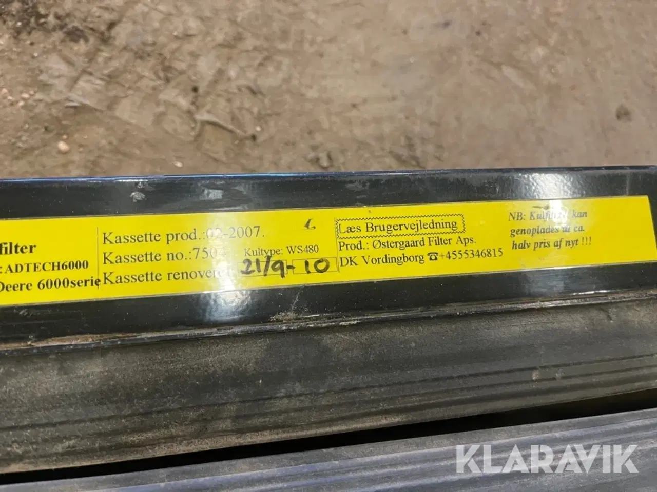 Billede 5 - Aktiv kulfilter John Deere 6000 3 styk