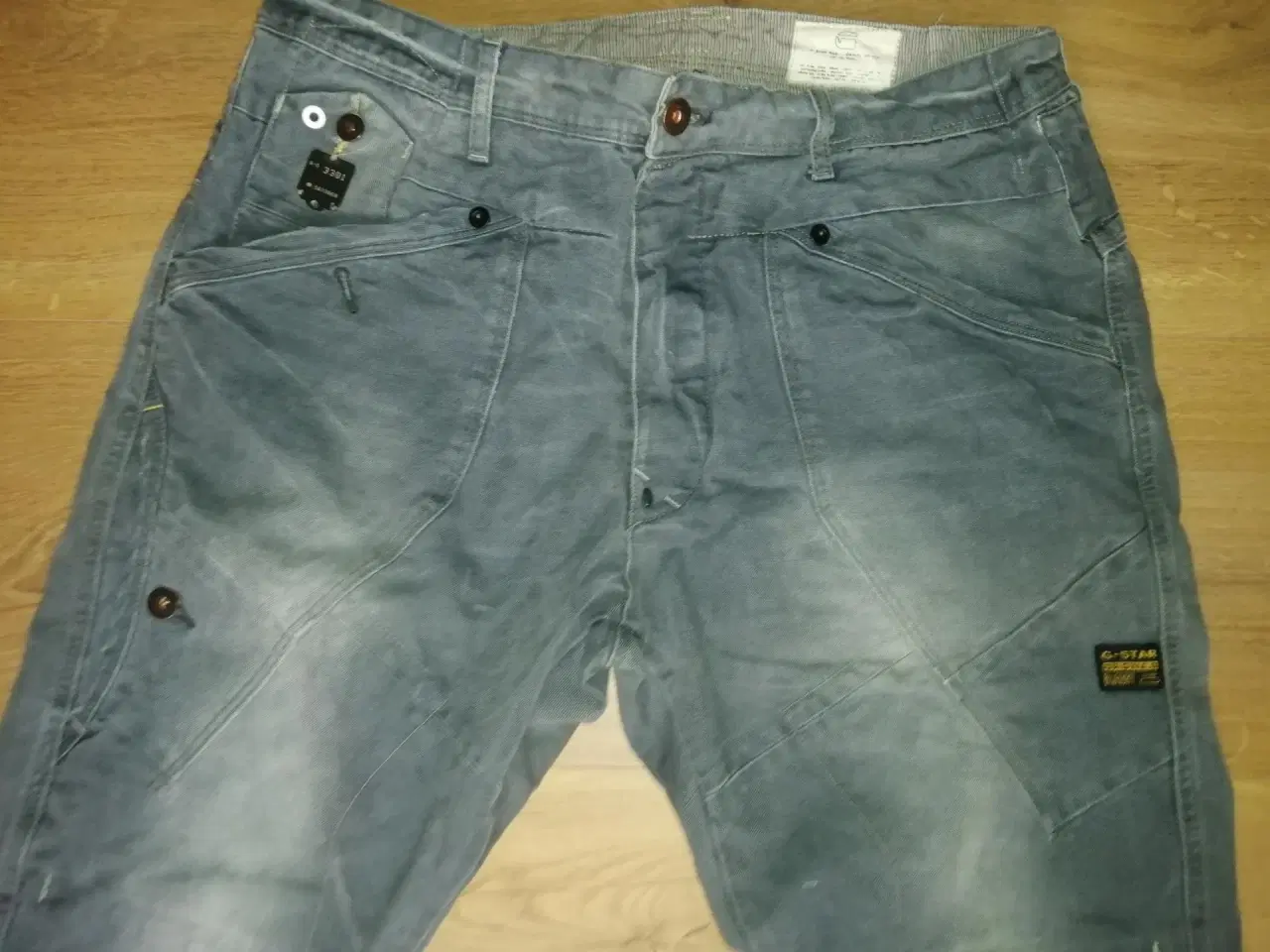 Billede 1 - G-STAR RAW KRAFTIG TWILL BUKSER W36/32 FLOT STAND