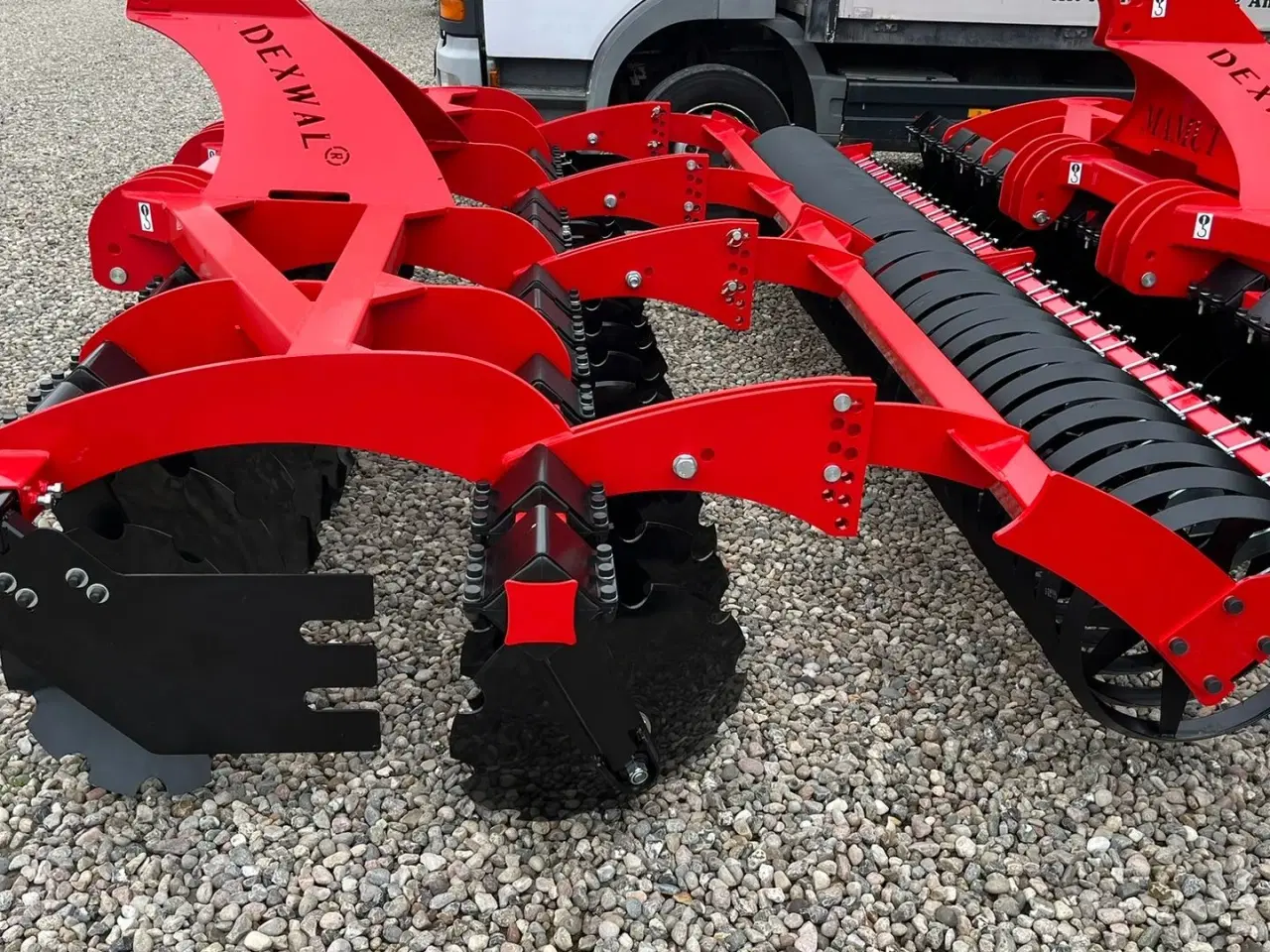 Billede 11 - Dexwal Mamut 4 m Med v-rings pakker og 560mm tallerkner