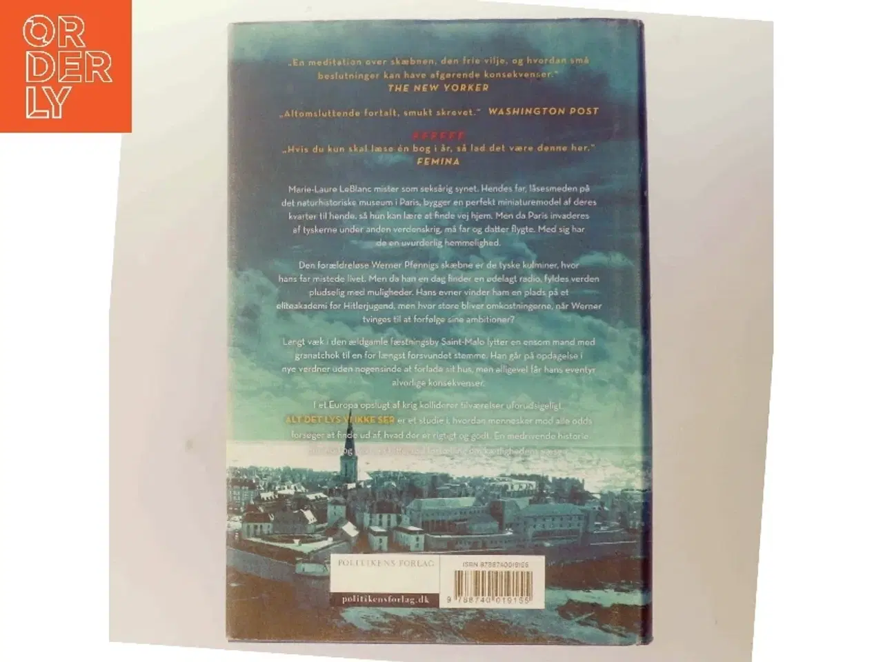 Billede 3 - Alt det lys vi ikke ser : roman af Anthony Doerr (Bog)