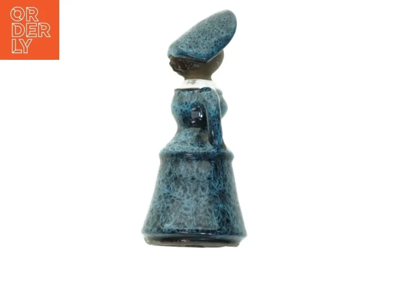 Billede 4 - Keramikfigur af en kvinde (str. 15 cm)