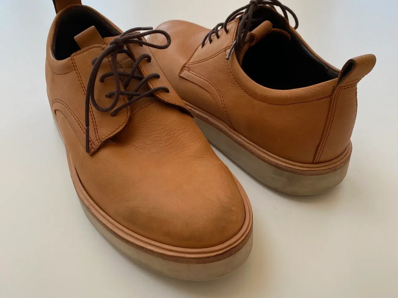 Billede 1 - Ecco Herresko - str. 43 - Brun læder