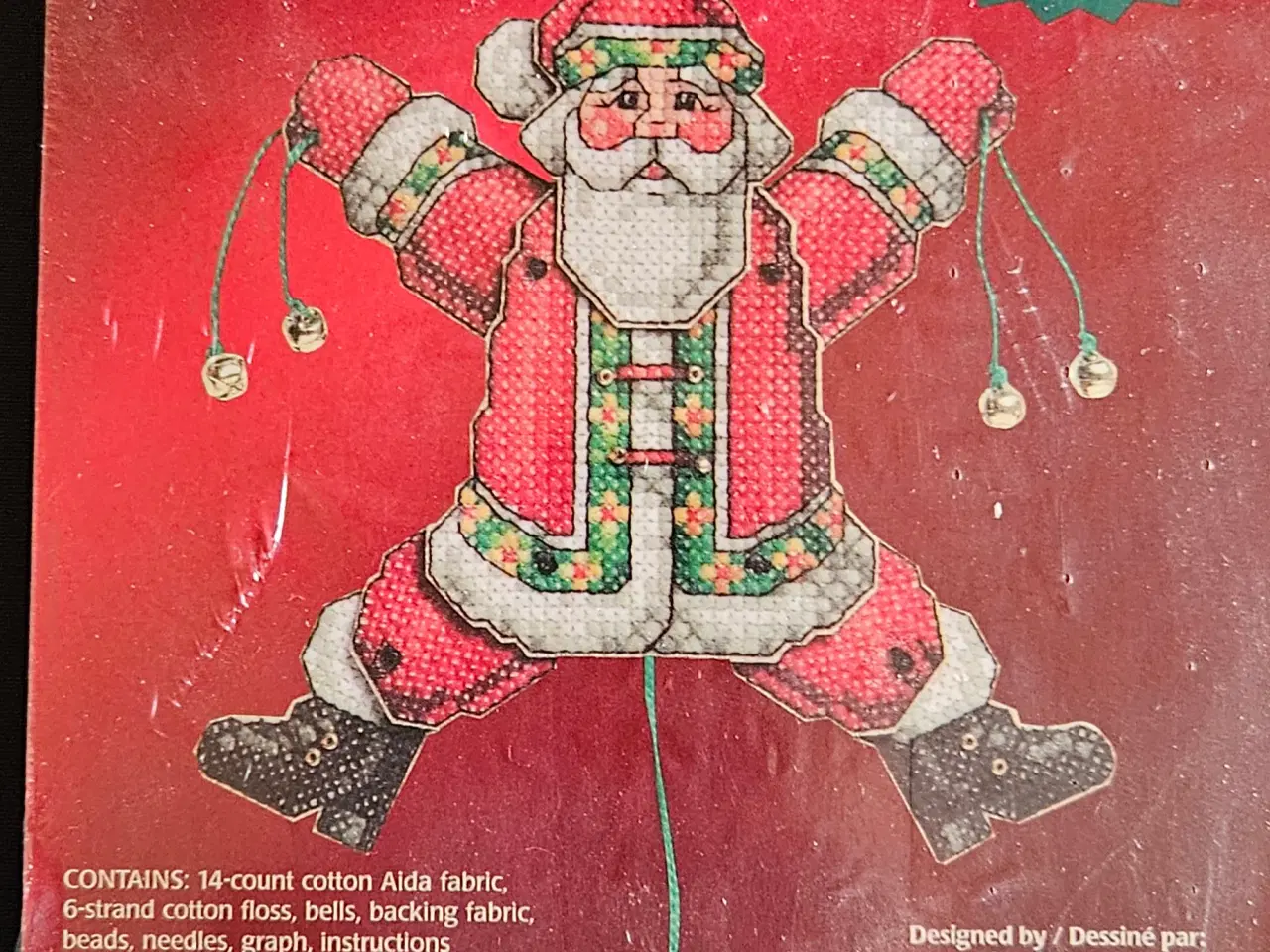 Billede 3 - Jule broderi kit