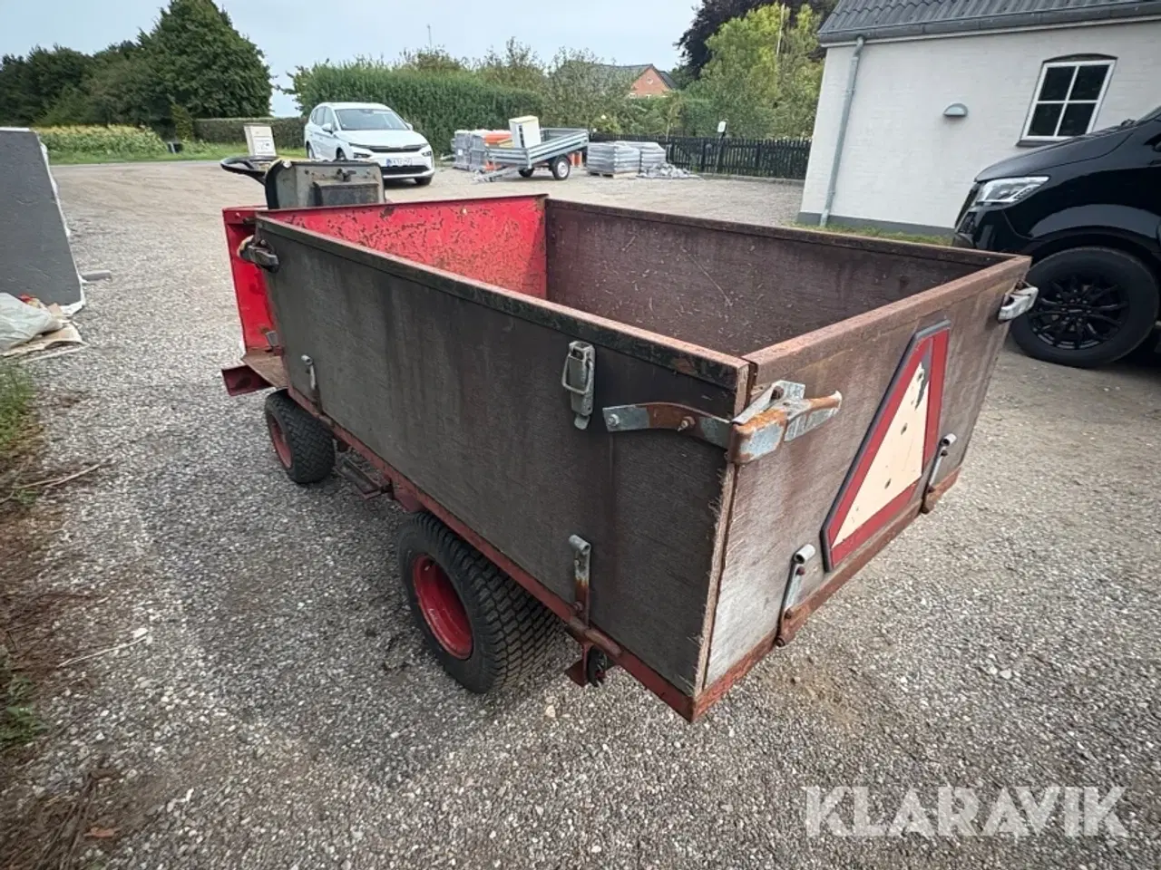 Billede 4 - Kirkegårdstraktor HTF Minilast 418 S