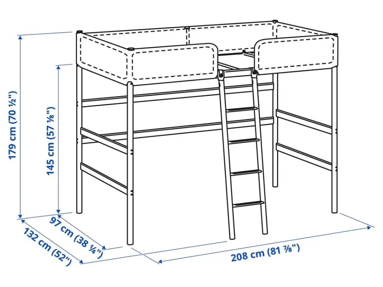 Billede 2 - Ikea Tuffing seng