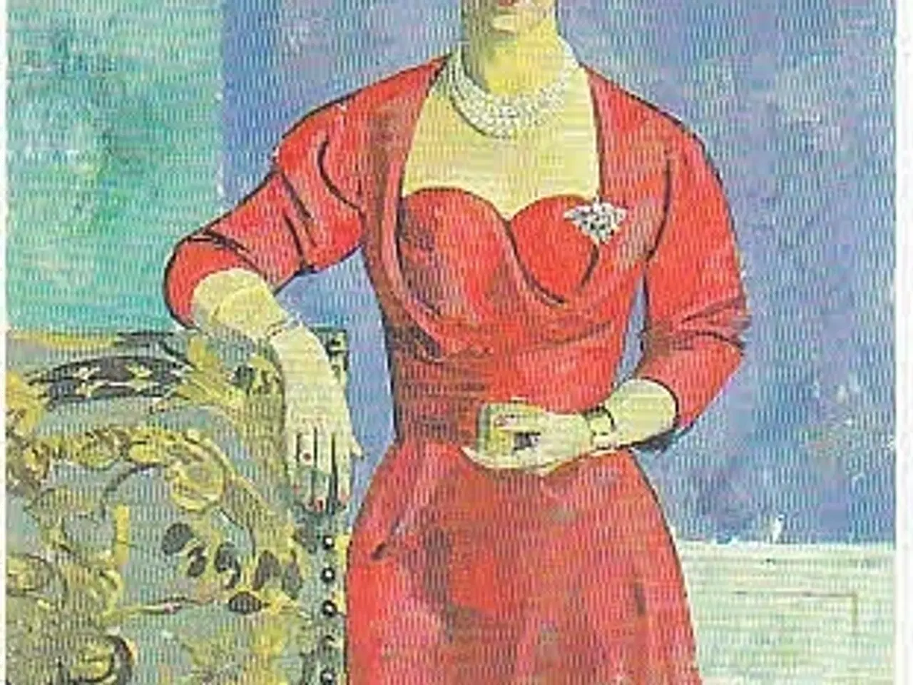 Billede 1 - Dronning Ingrid. F.M.