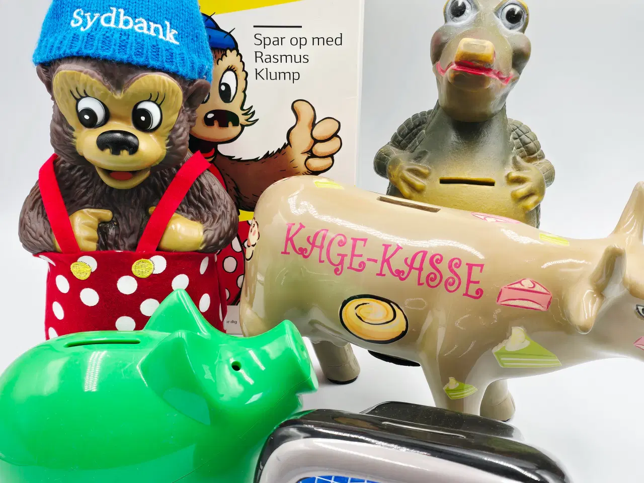 Billede 1 - Samling af sparebøsser