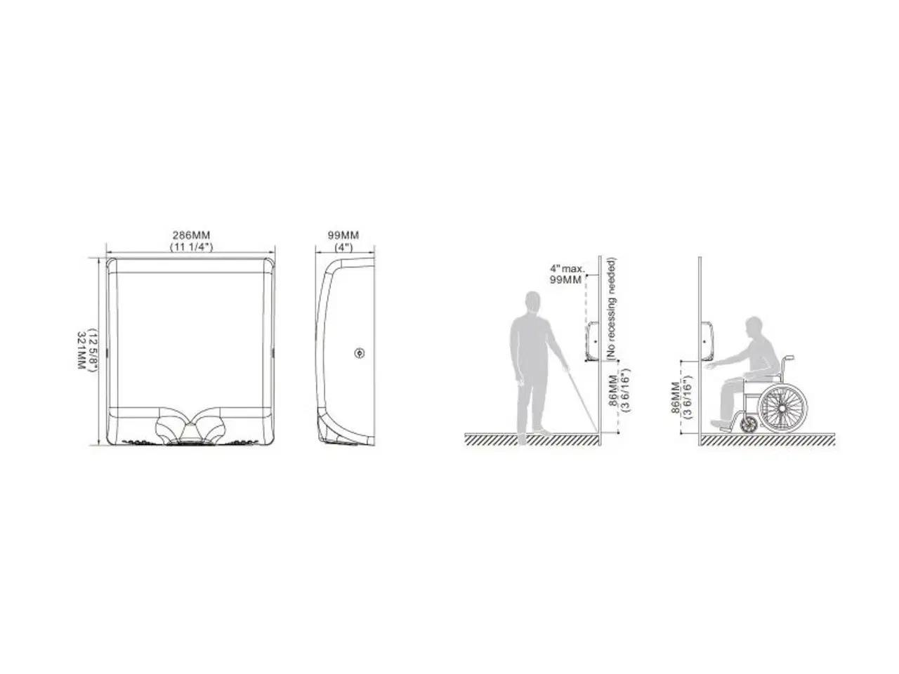 Billede 2 - Håndtørrer – 1 kW