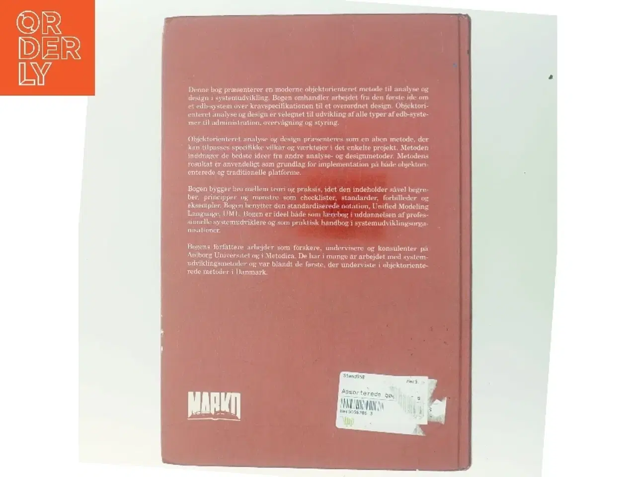 Billede 3 - Objektorienteret Analyse og Design af Lars Mathiassen (Bog)
