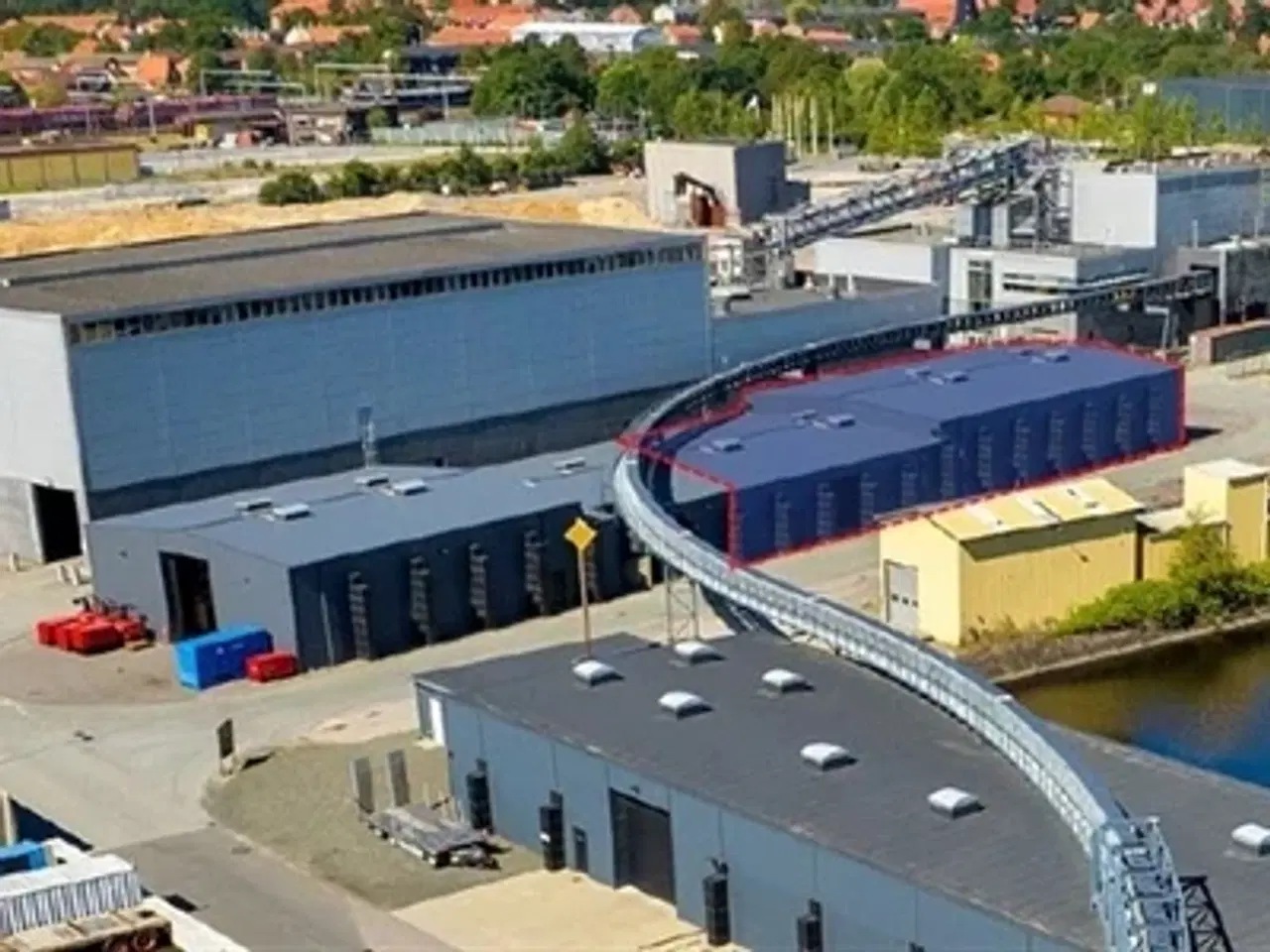 Billede 1 - 750 m2 lager på Køge Havn